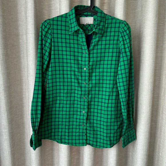 Banana Republic Plaid Soft Wash Button Down Shirt - Picture 1 of 7